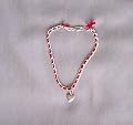 Red String & Sterling Silver Kabbalah Bracelet w/ Heart