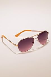 Enamel Aviator Sunglasses