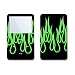 Green Neon Flames Design Skin Decal Sticker for Apple iPod video 30GB/ 60GB/ 80GB Player