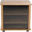 Solid Hardwood Audio Cabinet