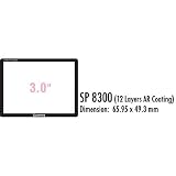 Giottos Aegis 3.0 Inches Professional Glass LCD Screen Protector, 12 Layers of Multi-Coatings Each Side.