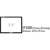 Giottos Aegis 3.0 Inches Professional Glass LCD Screen Protector for Canon PowerShot G10, Fujifilm FinePix F650, Fujifilm FinePix V10, Nikon CoolPix S50, CoolPix S51, CoolPix S7c, Olympus Stylus 730,