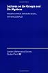 Lectures on Lie Groups and Lie Algebras (London Mathematical Society Student Texts)
