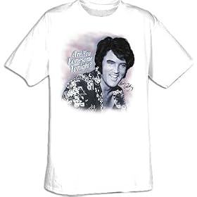 Elvis Presley LONESOME TONIGHT Classic White T-shirt