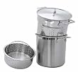 All-Clad Stainless 12-Quart Multi Cooker with Steamer Basket