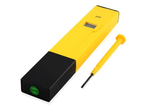 Digital pH Meter Yellow of Calibrations