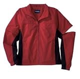 NEW Sport-Tek - Ladies Micro-Tek Convertible Jacket Red/Black-2X