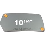 2006-2008 LINCOLN MARK LT Heated, Convex, Passenger Side Replacement Mirror Glass by Automotive Mirror Glass