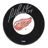 Bob Probert Autographed/Hand Signed Red Wings Hockey Puck