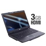 Acer Extensa EX5630-6906 Notebook PC - Intel Core 2 Duo T5800 2.0GHz, 802.11a/b/g/n WLAN, 3GB DDR2, 250GB HDD, DL DVDRW, 15.4" WXGA, eSATA, HDMI, Integrated Webcam, Windows Vista Home Premium