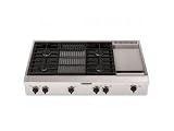 KitchenAid Architect Series 48 Stainless Steel Gas Cooktop