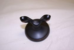 Oil Rubbed Bronze Waterfront Collection Double Robe Hook