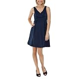 Mossimo® Black: Women's Crossover Empire Dress - Navy