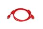 Premium 3ft (1M) Ultra-High Speed HDMI Cable - 120 Hz - Version 1.3 Category 2 - 1080p - PS3 - Blu-Ray - XBox360 - (Red Color)