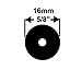 5/8OD 1/8ID SPEARGUN RUBBER (BLACK 20ft)