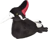 Ivory Billed Woodpecker - Audubon Plush Bird (Authentic Bird Sound)