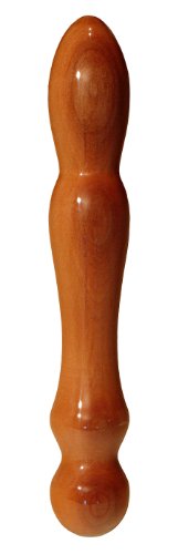 Holzdildo Sadalsuud in Birne, lackiert