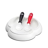 Babybjörn 071021 - Teller und Löffel, Schneeweiss