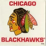 Chicago Blackhawks Static Cling Sticker