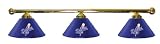 Los Angeles Dodgers Pool Table Light - Brass Bar