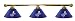 Los Angeles Dodgers Pool Table Light - Brass Bar Los Angeles Dodgers Pool Table Light - Brass Bar