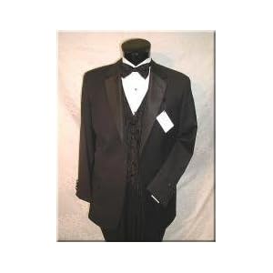 Buy Mens 2 Buttons Super 120's Wool Italian Italy Tuxedo Super 120's Suits + Shirt + Bow Tie