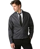 Calvin Klein Metallic Coated Full Zip Jacket