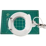 ALVIN® Large Swing Arm Magnifier Lamp Black