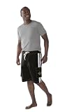 NFL Men's New Orleans Saints Swimwear Shorts (Black, XX-Large)