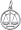 Libra Charm, Sterling Silver