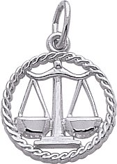 Childrens Toyshop  Jewelry : Libra Charm by Rembrandt Charms