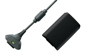 Xbox 360 Black Play and Charge Kit