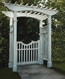 Newport Arbor with Cape Cod Gate & Trim Kit