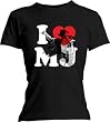 Michael Jackson - I Heart Michael Jackson Juniors Babydoll T-Shirt