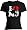 Michael Jackson - I Heart Michael Jackson Juniors Babydoll T-Shirt, XL