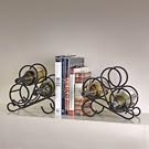 Oenophilia 2-Pack Scroll Bookend Wine Racks