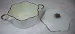 Tim Love Cottage Collection 3 Quart Enameled Cast Iron Snowflake Casserole Dish White