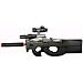 Well P90 Laser Red Dot Airsoft Electric Gun AEG - D90H
