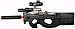 Well P-90 Laser Red Dot Airsoft Electric