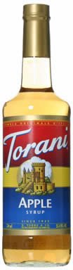 Torani Apple Syrup - Italian Syrup 750ml - 25.4oz by R. Torre & Co.