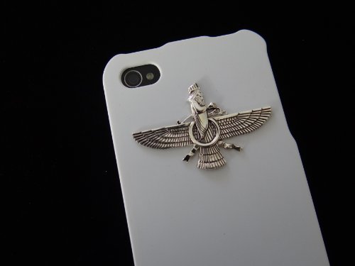 White Faravahar Iphone 5 5s Cover Iranian Persian Faravahar Phone Case