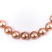 Coral Satin-Finish 8mm Glass Pearl Necklace, Bracelet and Earrings Set by Margot Townsend image 4