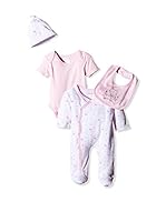 Pitter Patter Baby Gifts Conjunto (Rosa)