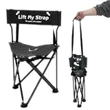 Quik-E-Seat Golf Chair (Color=Black) by www.iznadgolf.com