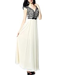 A-line V-neck Silk Sleeveless Cocktail Cutout Beaded Evening Dress/Homecoming Dress/Pageant Dress/Prom Dress/Party Dress/Wedding Dress 