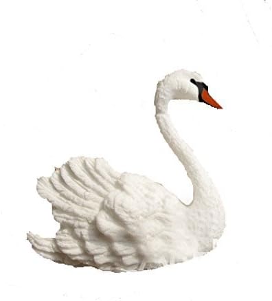 Ever garden swan 1 silicon mold handmade soap candles clay Les Jin silicon Mall