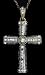 4-Inch Renaissance Costume Cross Necklace
