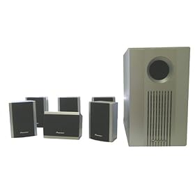 Pioneer S-FCRW861-s Home Theater 7 Piece Speaker System