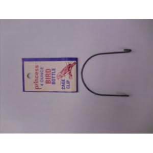 Bird Bottle Cage Clip
