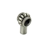 Carpe Diem Hardware 867-11J Cache Double Crystal Knob Made with Swarovski Element, Satin, 3/4-Inch b